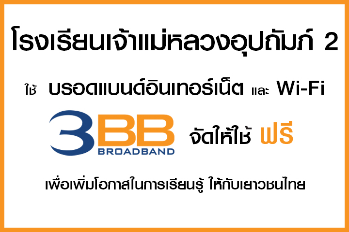 <p>3BB&nbsp;จังหวัดเชียงใหม่ &nbsp;ส่งมอบอินเทอร์เน็ตในโครงการ&nbsp;&ldquo;บรอดแบนด์อินเทอร์เน็ต เพื่อการศึกษาฟรี"</p>